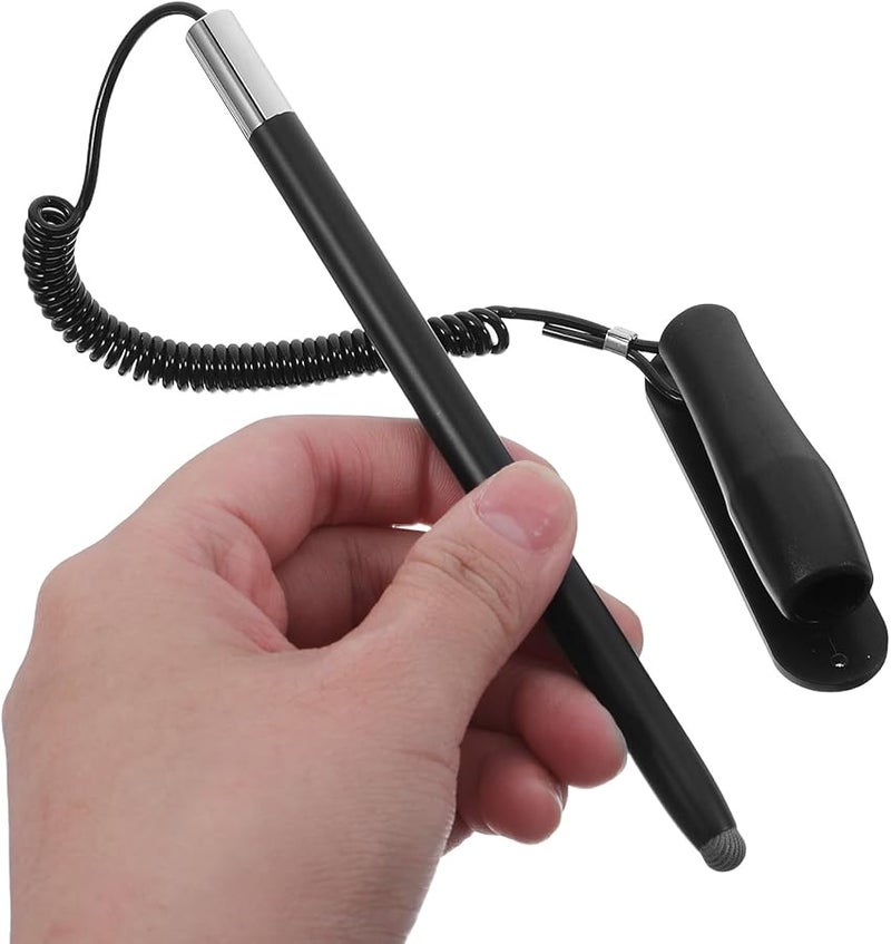 Retractable Multifunctional Stylus Pen with Soft Tip for Touchscreen Tablet Car Dashboard - Image 5